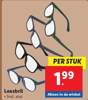 Aanbieding: Leesbril