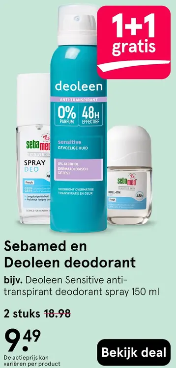 Aanbieding: Deodorant
