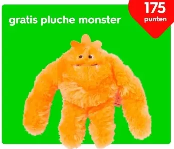 Aanbieding: pluche monster