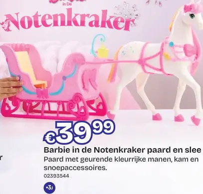 Aanbieding: In de Notenkraker paard en slee