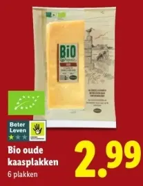 Aanbieding: Bio oude kaasplakken