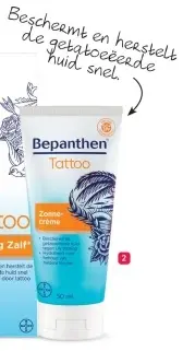 Aanbieding: Tattoo Zonnecrème