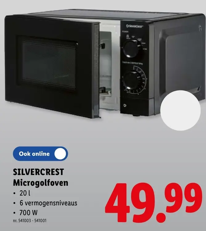 Promotie: SILVERCREST Microgolfoven