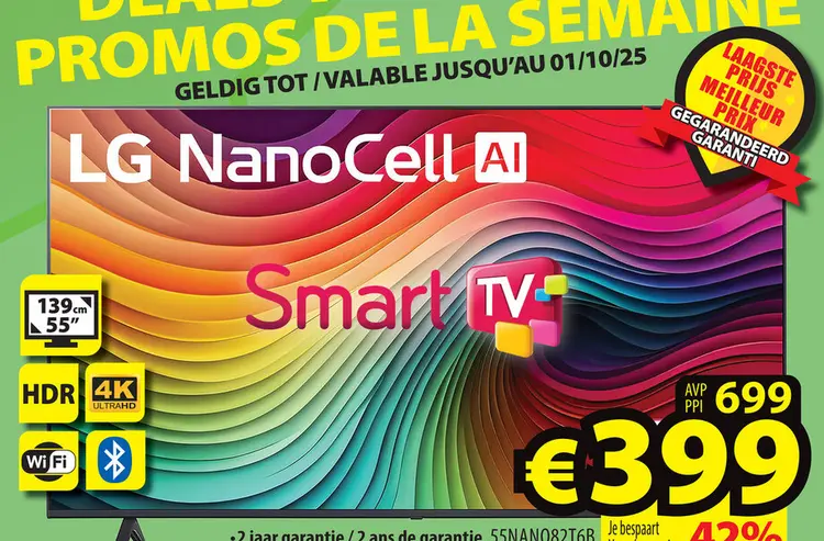 Aanbieding: LG NanoCell AI Smart TV