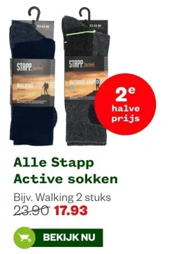 Aanbieding: Alle Stapp Active sokken