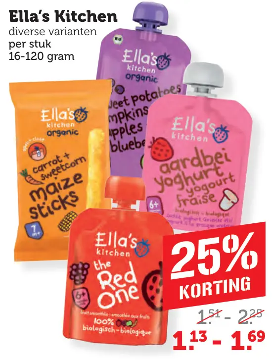 Aanbieding: Ella's Kitchen