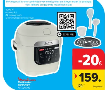 Aanbieding: Moulinex Multicooker