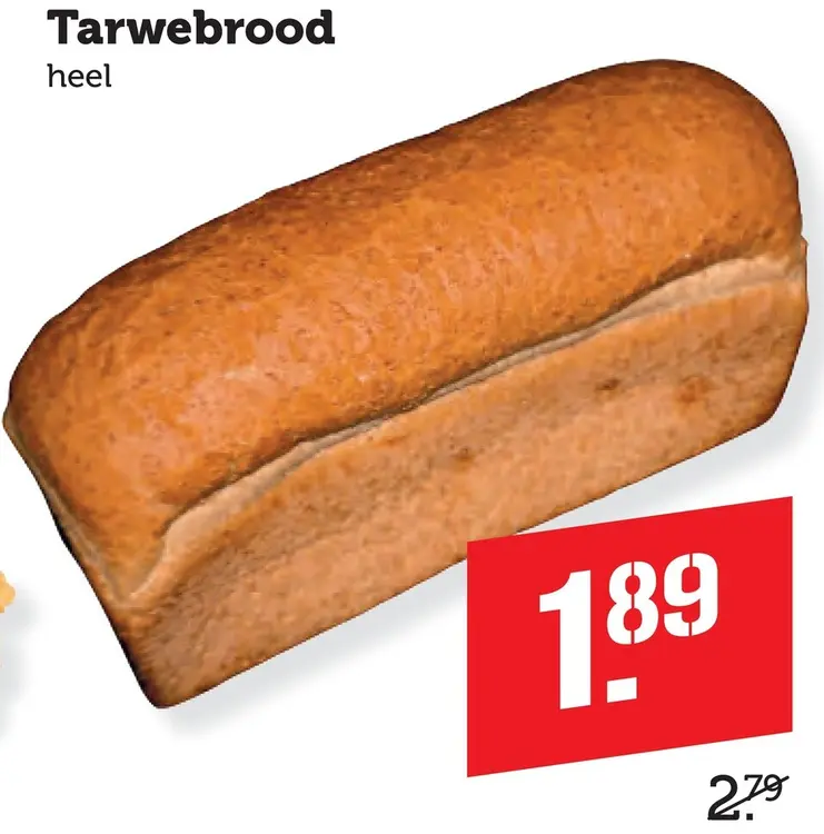 Aanbieding: Hendrickx de Bakker Tarwebrood