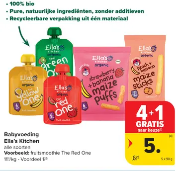 Aanbieding: Babyvoeding Ella's Kitchen