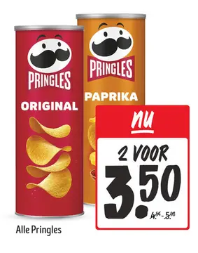 Aanbieding: Alle Pringles