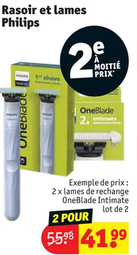 Offre: Rasoir et lames