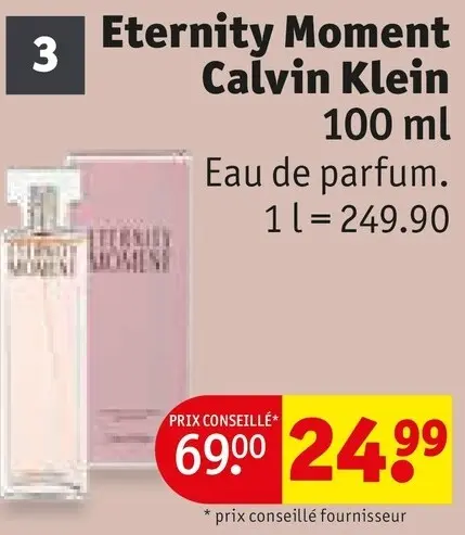 Offre: Eternity Moment Eau de parfum