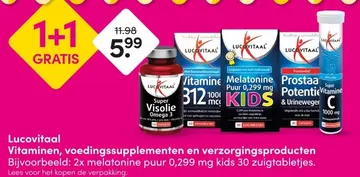 Aanbieding: Lucovitaal Vitaminen, voedingssupplementen en