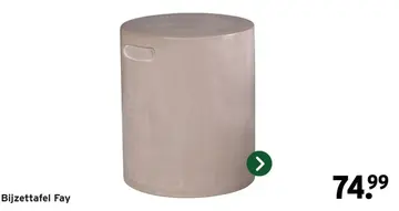 Aanbieding: Bijzettafel Fay