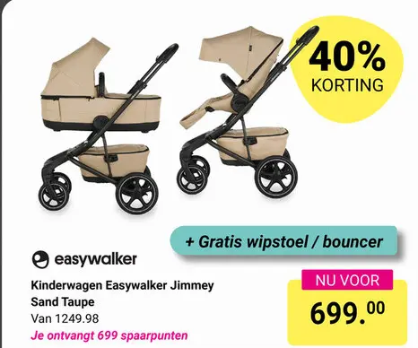 Aanbieding: Kinderwagen Easywalker Jimmey