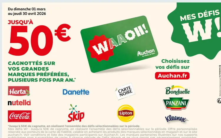 Offre: Mes Défis W!