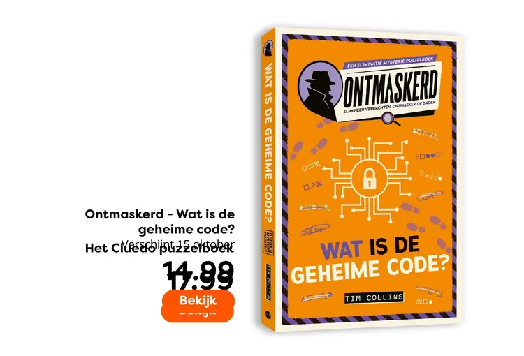 Aanbieding: Ontmaskerd - Wat is de geheime code?