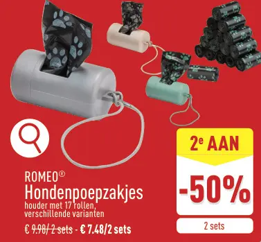 Promotie: Hondenpoepzakjes