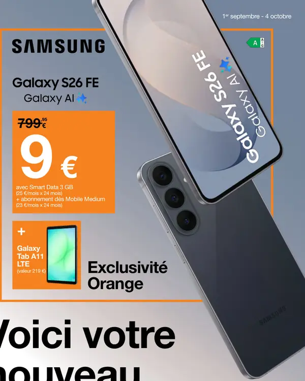 Offre: Galaxy S26 FE