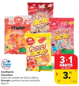 Offre: Confiserie Carrefour