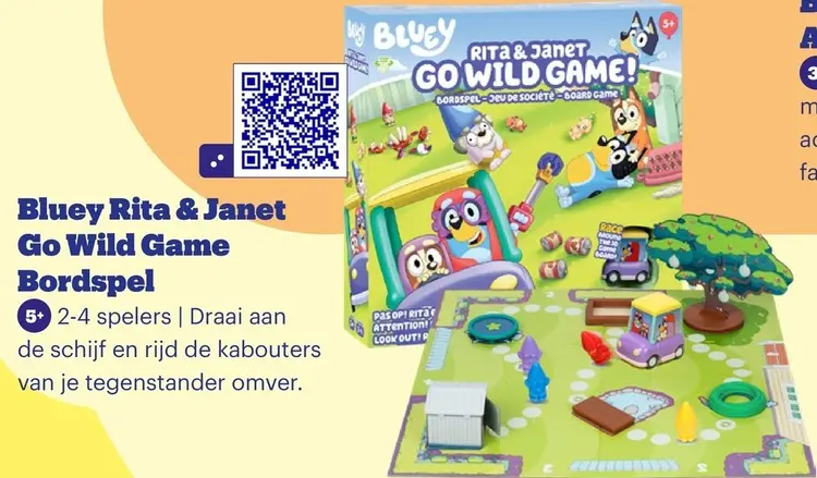 Promotie: Rita & Janet Go Wild Game Bordspel