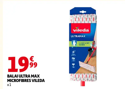Offre: Balai ultra max microfibres