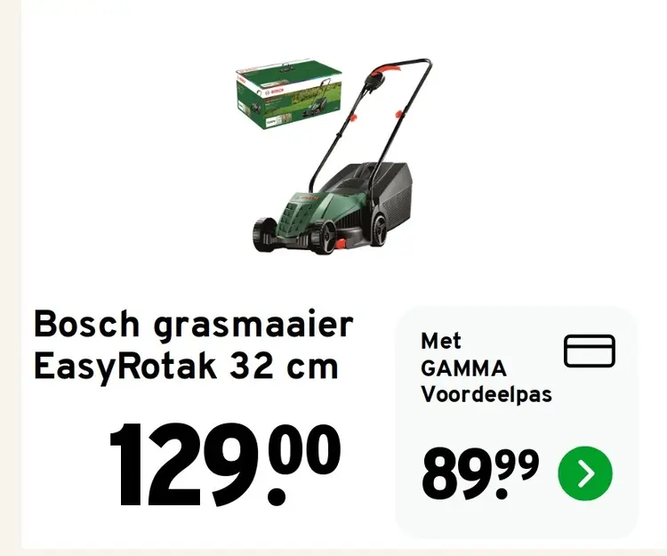 Aanbieding: Grasmaaier EasyRotak