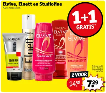 Aanbieding: Elvive, Elnett en Studioline