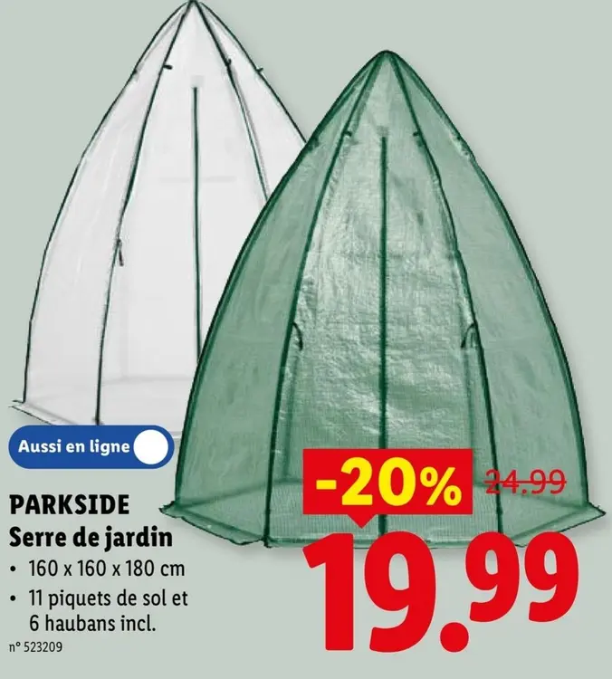 Offre: Serre de jardin