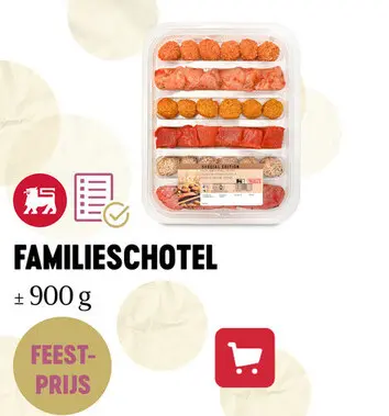 Promotie: Familie schotel