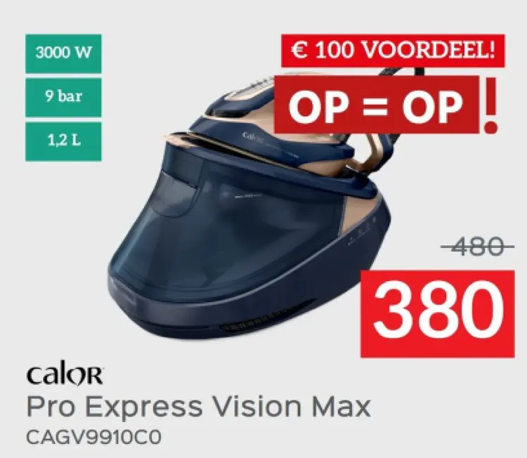 Promotie: Pro Express Vision Max