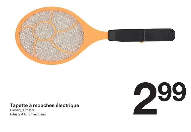 Offre: Tapette à mouches électrique