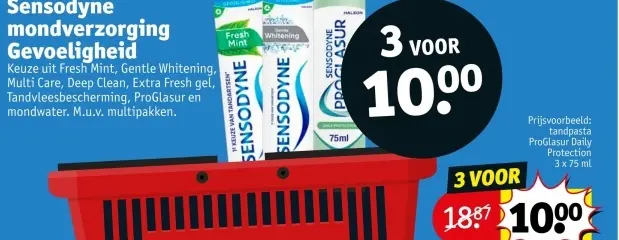 Aanbieding: mondverzorging Gevoeligheid