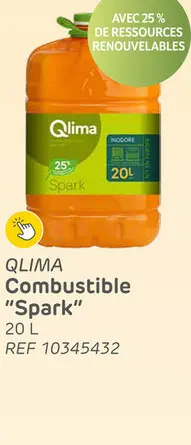 Offre: Combustible qlima spark 20 l