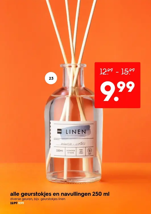 Aanbieding: Alle geurstokjes en navullingen