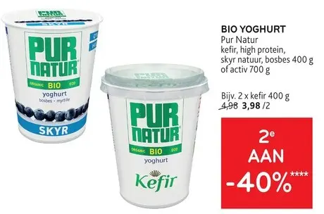 Promotie: BIO YOGHURT Pur Natur