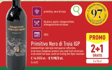 Aanbieding: Miglior vino rosso