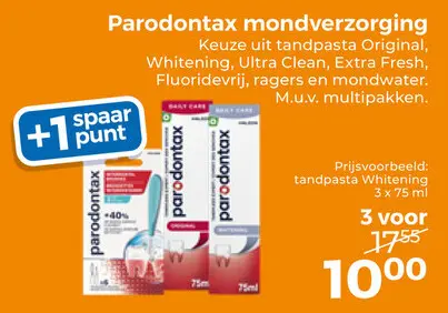Aanbieding: Mondverzorging