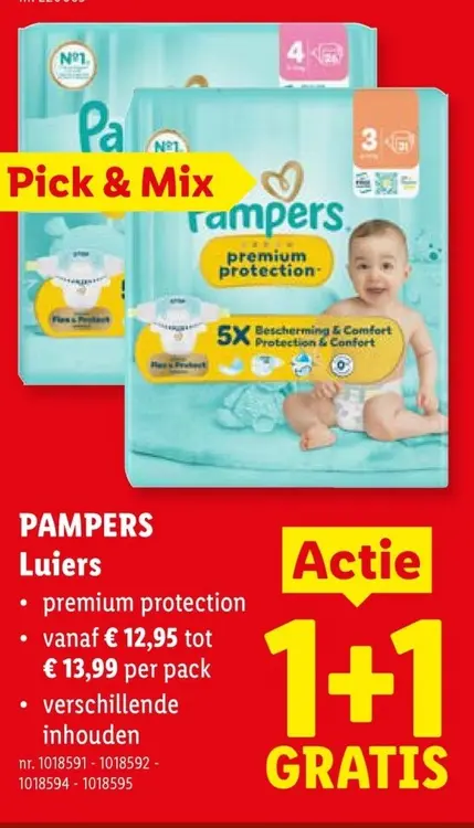 Promotie: Pampers Luiers