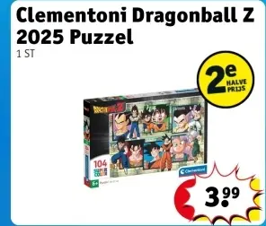 Aanbieding: Dragonball Z Puzzel