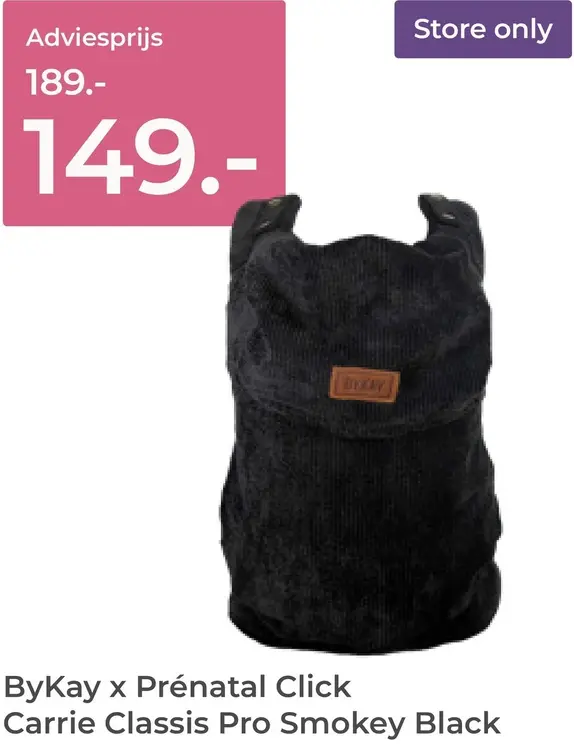 Aanbieding: Click Carrie Classis Pro Smokey Black