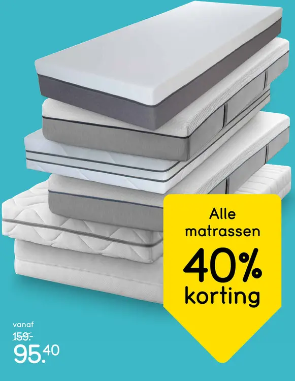 Aanbieding: matrassen