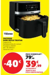 Offre: Friteuse sans huile