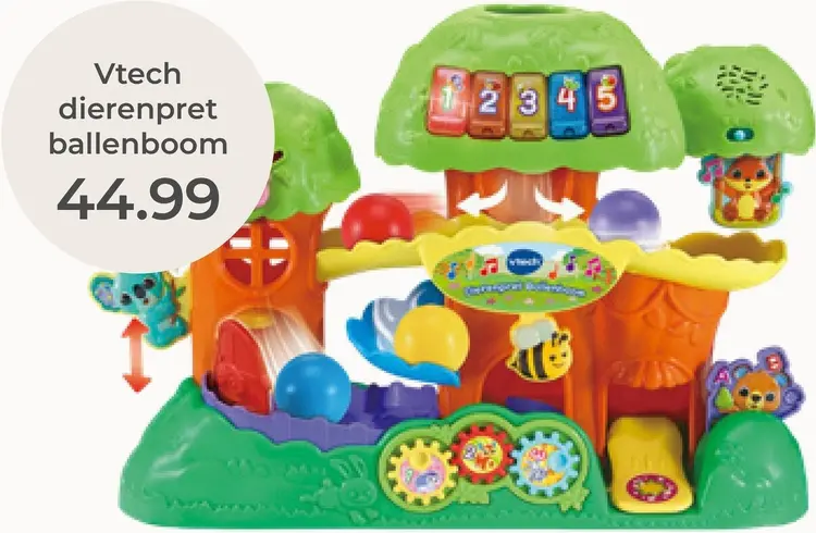 Aanbieding: Dierenpret ballenboom