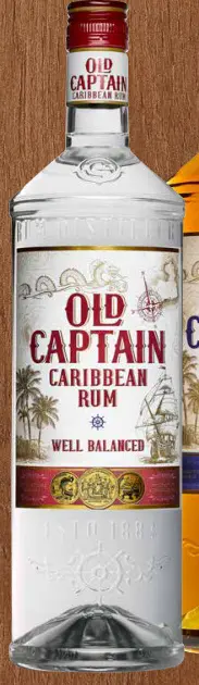 Aanbieding: Old Captain Caribbean Rum