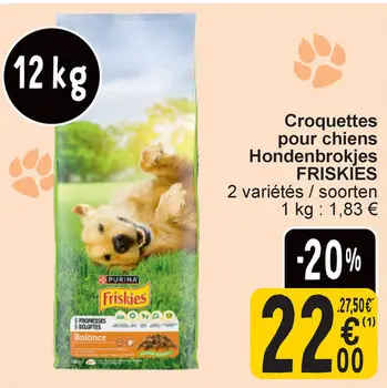 Offre: Croquettes pour chiens Hondenbrokjes