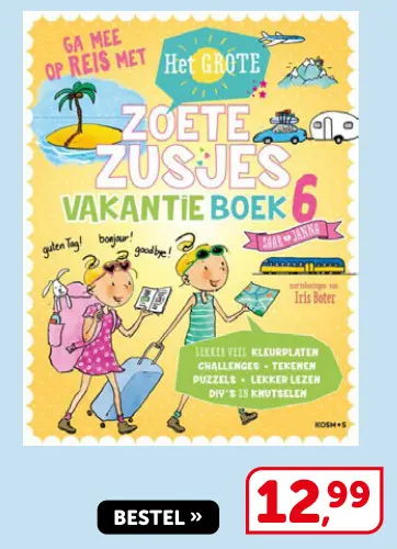 Promotie: Het Grote Zoete Zusjes Vakantieboek 6