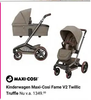 Aanbieding: Kinderwagen Maxi-Cosi Fame V2 Twillic Truffle