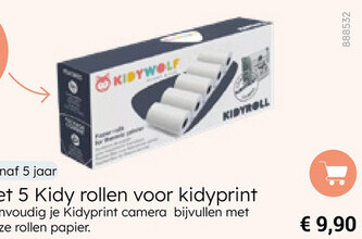 Aanbieding: Kidy rollen voor kidyprint