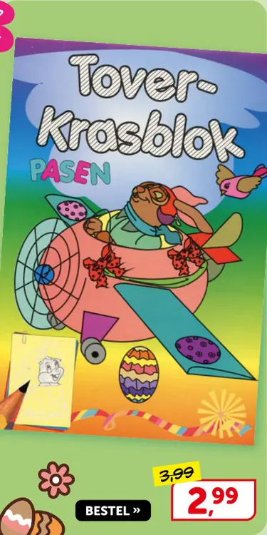Promotie: Tover-Krasblok